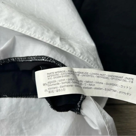 Zara Black White Mixed Media Oversized Tunics - Picture 11 of 14